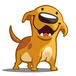 Der Animail-Hund, Maskottchen unserer ersten App